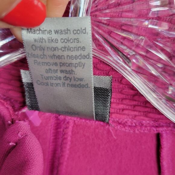 M CHAMPION full zip fuschia pink ACTIVE COAT ATHLEISURE JACKET mediu - Picture 13 of 15